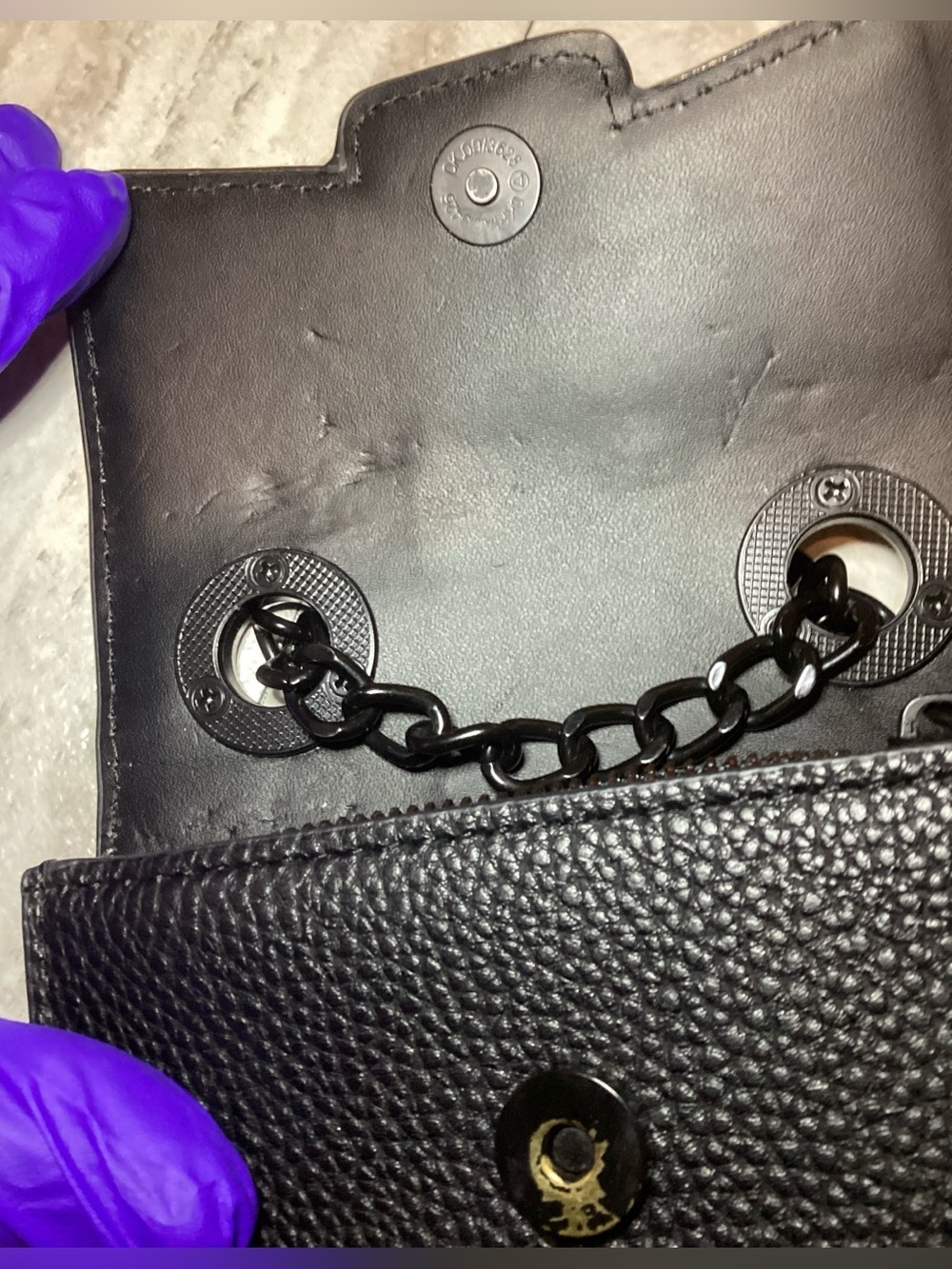 Black Aldo Micro Mini Purse - Picture 8 of 8